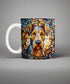Airedale Terrier Suncatcher Artwork Ceramic Mug